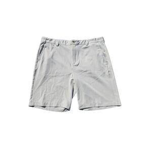 Greg Norman ML75 Microlux Performance Golf Shorts 40 Beige Play Dry 9" Sports